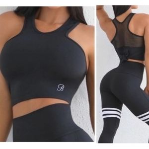 Bombshell sportswear black top M  Nwot